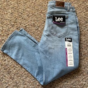 Lee denim jeans petite size 8P mid rise New